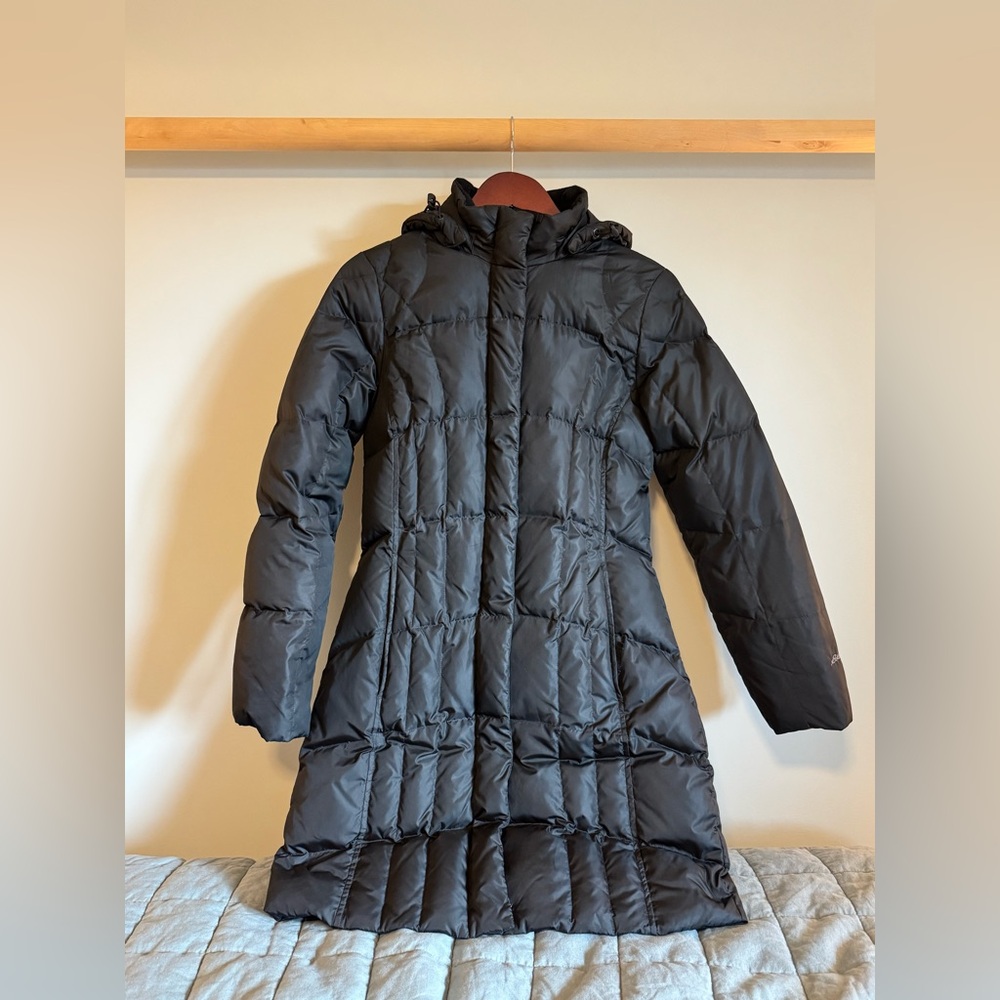 Eddie Bauer Women's Black Down Puffer Coat